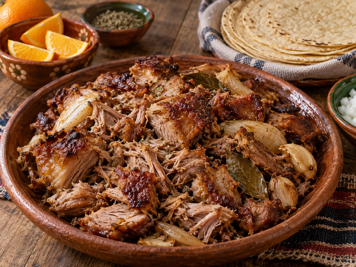 Carnitas, mexikanska rätt från Behnaz kök