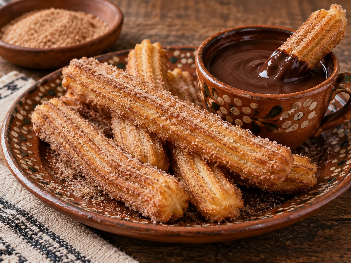 Churros, mexikanska rätt från Behnaz kök