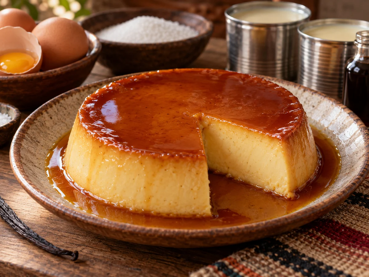 Flan, mexikanska rätt från Behnaz kök