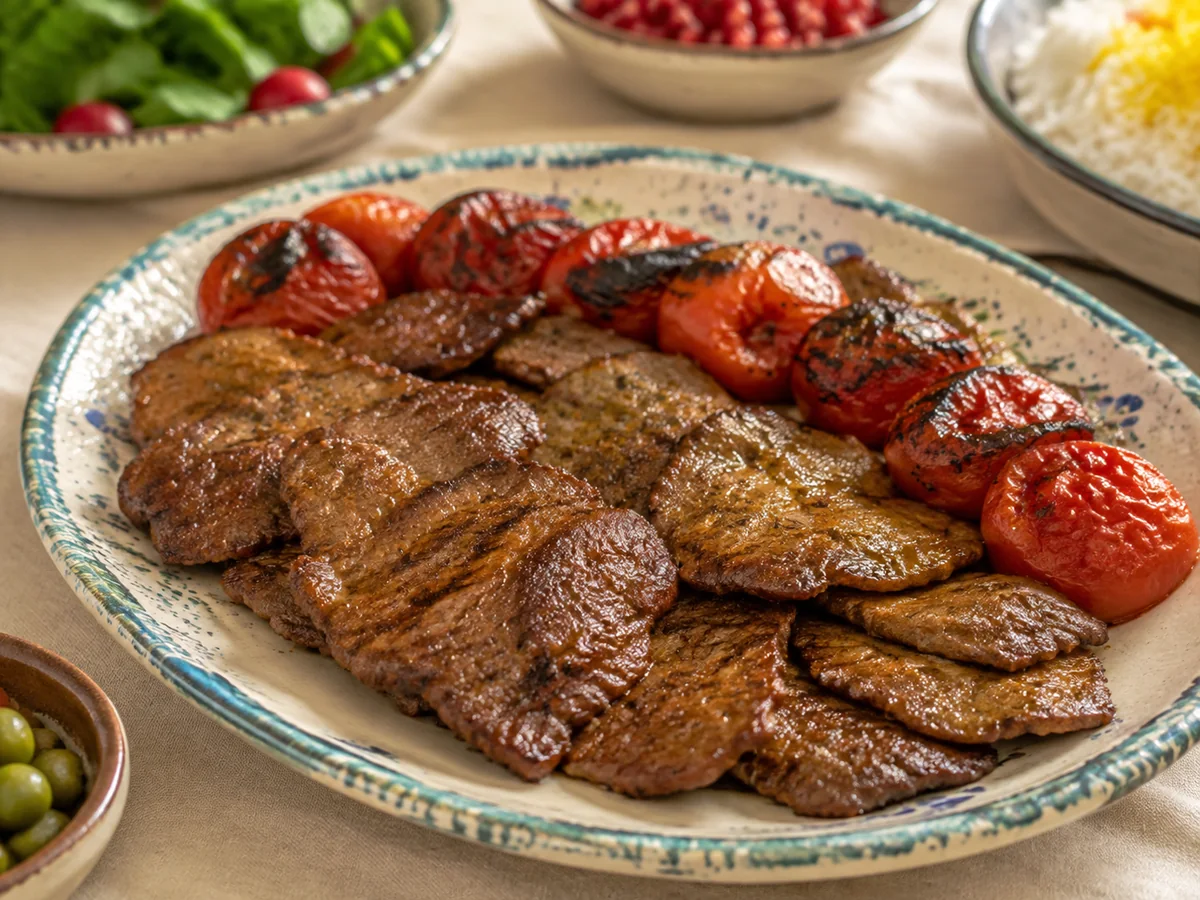 Kabab barg, persiska rätt från Behnaz kök