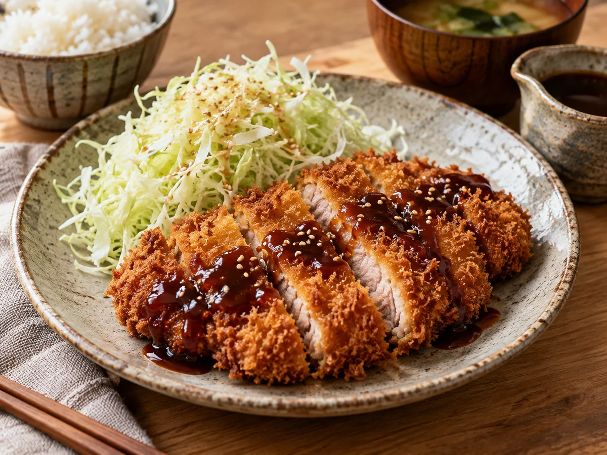 Tonkatsu, japanska rätt från Behnaz kök