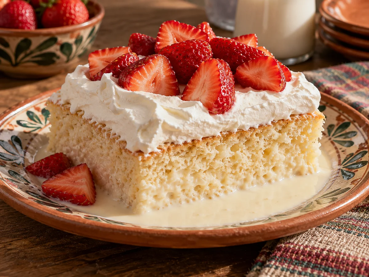 Tres leches, mexikanska rätt från Behnaz kök
